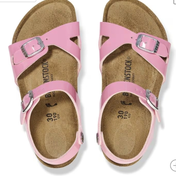 Birkenstock Rio Kids Cashmere Rose Pink Sandals Size EU 30, US Size 12-12.5 - Picture 3 of 14